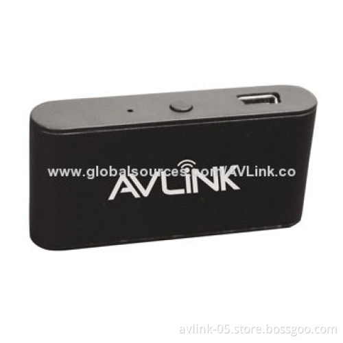 Rechargeable Mini Bluetooth 3.0 Stereo Audio Transmitter with 3.5mm Audio Plug, for TVs/PCs